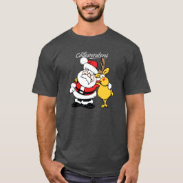Santa & Rudolph: Codependent T Shirt