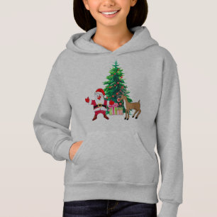 Santa Rudolph Red Nose Reindeer juldesign T Shirt