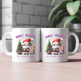 Santa’s Bookish Christmas Cozy Reads Kaffemugg