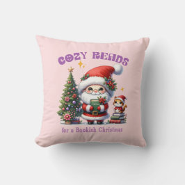 Santa’s Bookish Christmas Cozy Reads Kudde