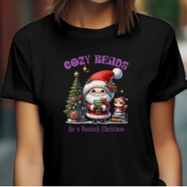 Santa’s Bookish Christmas Cozy Reads T Shirt