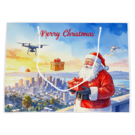 Santa’s Drone Delivery Working on Christmas 