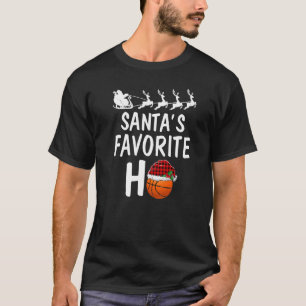 Santa S Favorite Ho jultomten Red Pset Bask T Shirt