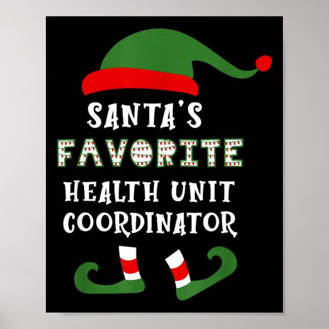 Santa S Favorite Huc Health Unit Coordinator Chris Poster (Framsidan)