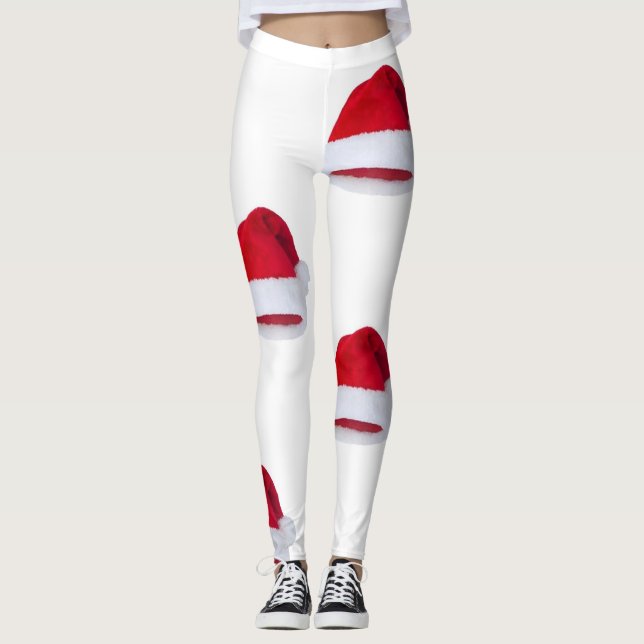 **SANTA S HAT** CUTE LEGGINGS (Framsida)