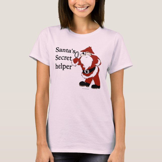 SANTA:S HEMLIGA HJÄLPER TEE (Framsida)