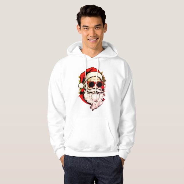 Santa’s Holiday Swagger Hoodie (Hel framsida)