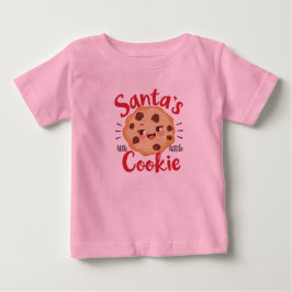 Santa’s Little Cookie Baby Shirt | Cute Christmas  T Shirt