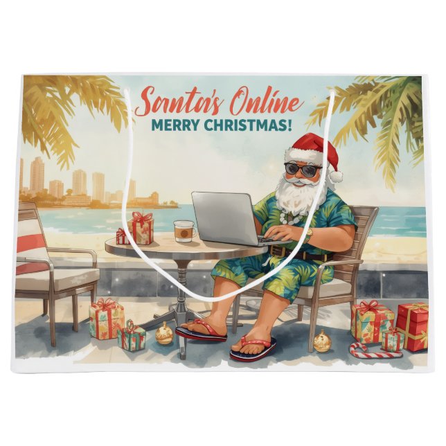 Santa’s Online Computer Lovers Merry Christmas! (Framsidan)