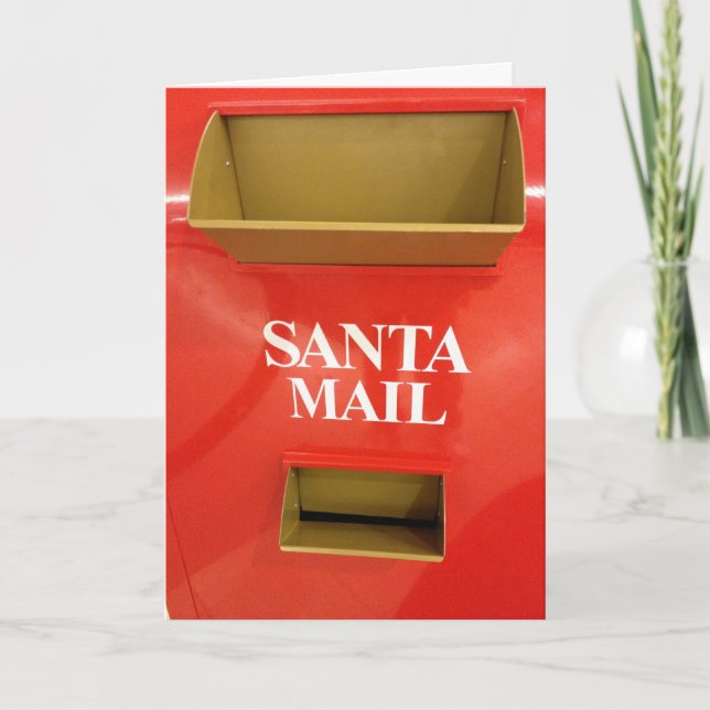 SANTA:S POSTBOX CHRISTMAS KÄRLEK-KORT HELGKORT (Framsida)
