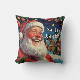 Santa’s Watching – Vintage ‘90s Christmas Kudde