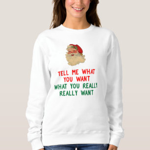 SANTA SADE, BERÄTTAR MIG VAD DU ÖNSKAR, TEE