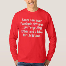 Santa sågar din Facebook föreställer…
