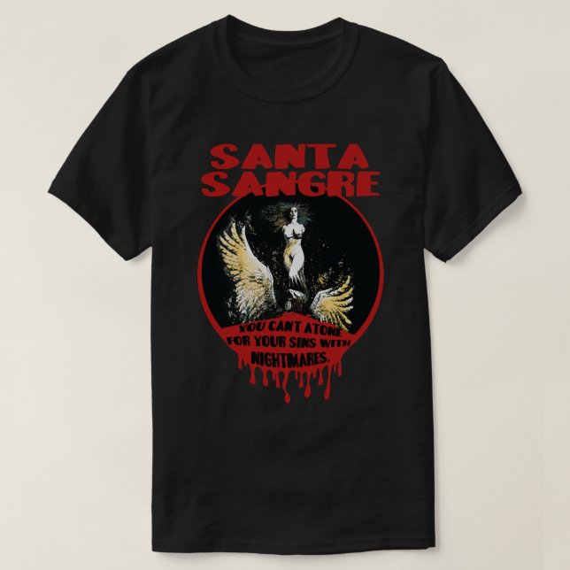 SANTA SANGRE T SHIRT (Design framsida)