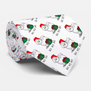 Santa Santa Bichon Frise Hund Cute Slips