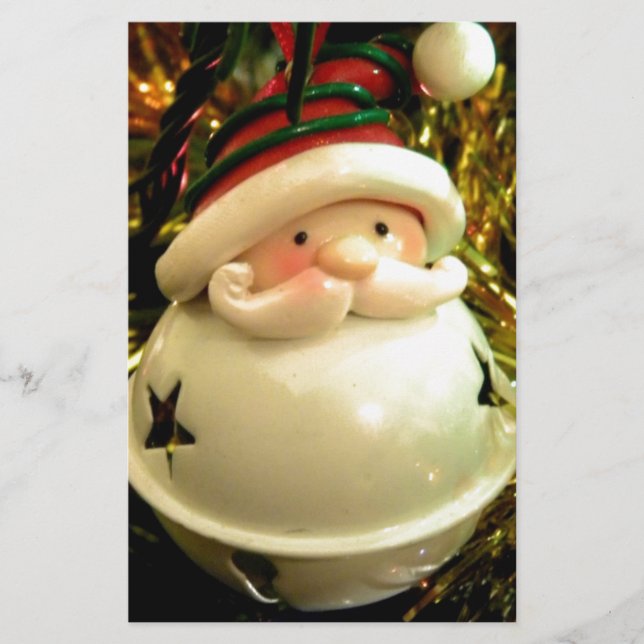 Santa sätta en klocka på (Framsida)