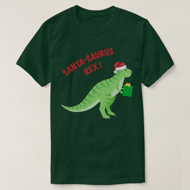 Santa Saurus Rex 1 T Shirt (Design framsida)
