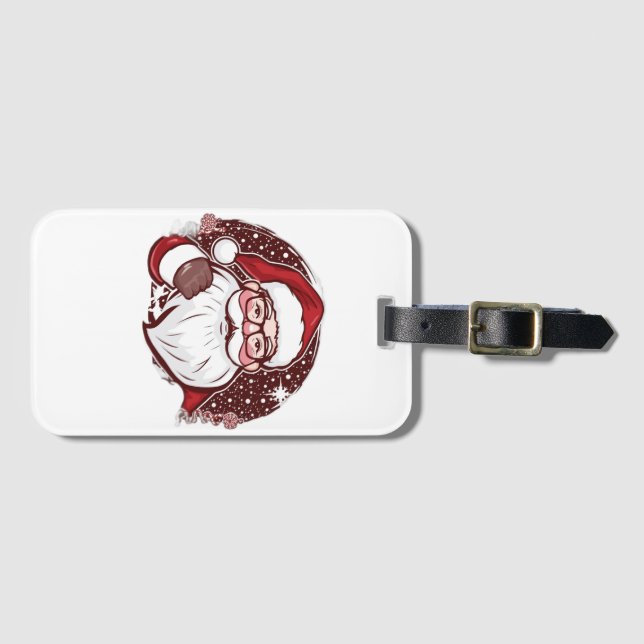 Santa saw my search history we are doomed bagagebricka (Framsida horisontal)