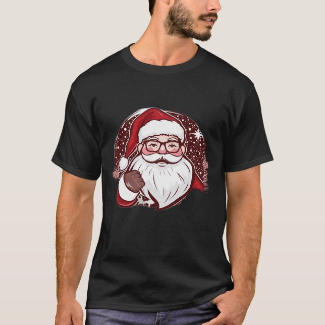 Santa saw my search history we are doomed t shirt (Framsida)