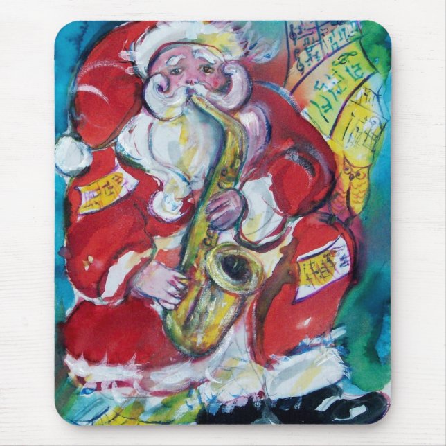 SANTA & SAX, CHRISTMAS PARTY MUSMATTA (Framsidan)