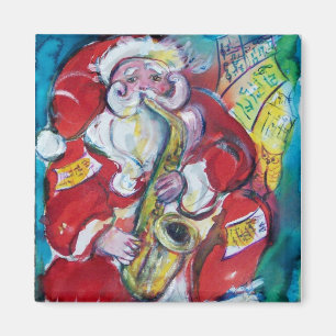 SANTA & SAX, JULFIRANDE PARTY MAGNET