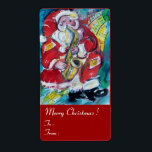 SANTA & SAX, MUSICAL CHRISTMAS PARTY Red Fraktsedel<br><div class="desc"></div>