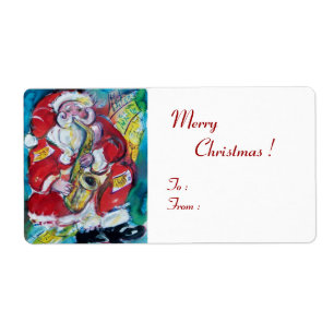 SANTA & SAX, MUSICAL CHRISTMAS PARTY White Fraktsedel