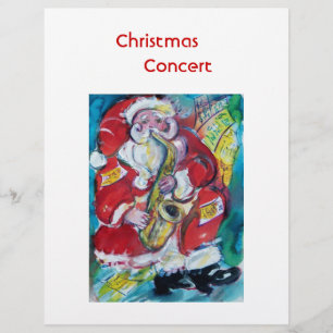 SANTA & SAX REKLAMBLAD