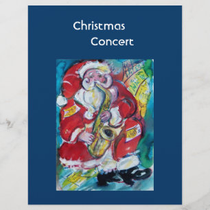 SANTA & SAX REKLAMBLAD