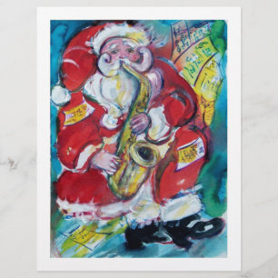 SANTA & SAX REKLAMBLAD