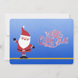 Santa says Merry Christmas - Personalize photo