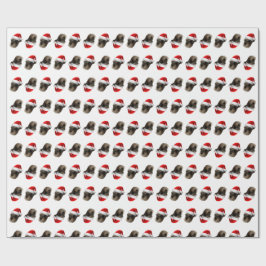 Santa Schnauzer Presentpapper