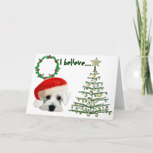 Santa Schnauzerjulkort Helgkort