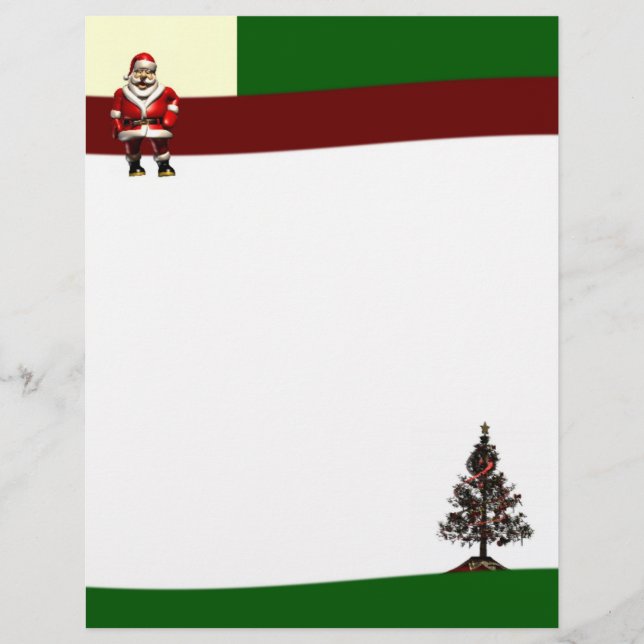 Santa Service Letterhead (Framsida)