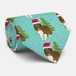 Santa Shetland Sheepdog Slips