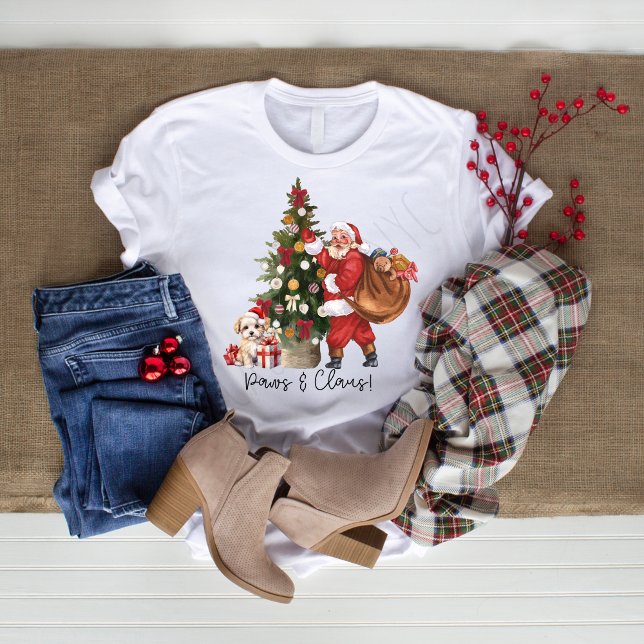 Santa Shirt | Tassar & Claus jul T-Shirt (Skapare uppladdad)