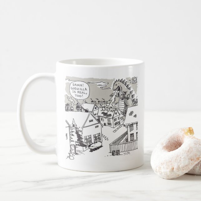 Santa Shock mugg (Med munk)