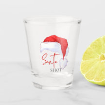 Santa Shot med tomtehatt och tofs