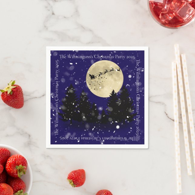 Santa Sighting jul Party Pappersservett (Insitu)