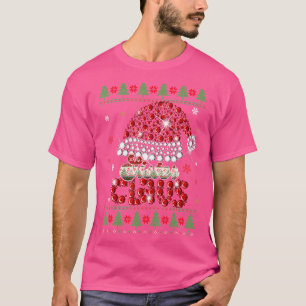Santa Sister Claus Ugly julmatchningsfamilj T Shirt