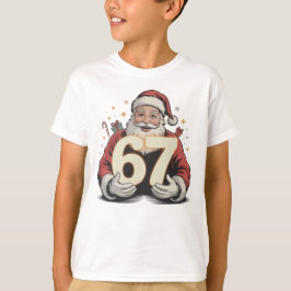 Santa Six Seven 6-7 Viral Meme Christmas T Shirt