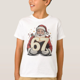 Santa Six Seven 6-7 Viral Meme Jul T Shirt