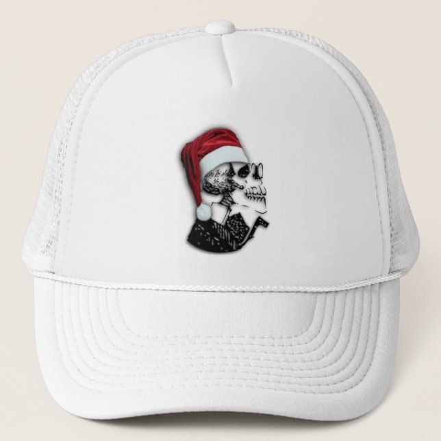 Santa skallehatt truckerkeps (Framsida)
