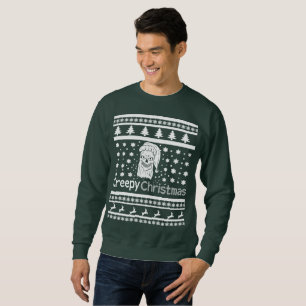 Santa skallejul sweatshirt