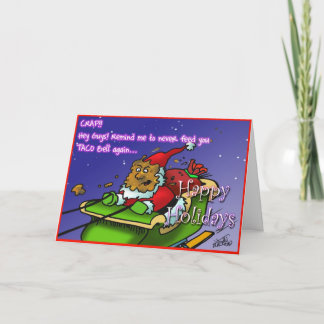 santa skit 3 helgkort