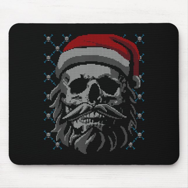 Santa Skull Ugly Christmas Santa Lover Y Christmas Musmatta (Framsidan)