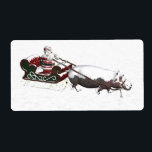 Santa Sled utslaktad av Hippopotamus Fraktsedel<br><div class="desc">Renar går i pension</div>