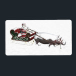 Santa Sled utslaktad av Hippopotamus Fraktsedel<br><div class="desc">Renar går i pension</div>