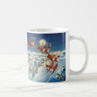 SANTA & SLEIGH av SHARON SHARPE Kaffemugg