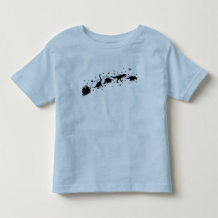 Santa Sleigh med Dinosaurs T Shirt